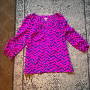 Lily Pulitzer Silk Blouse